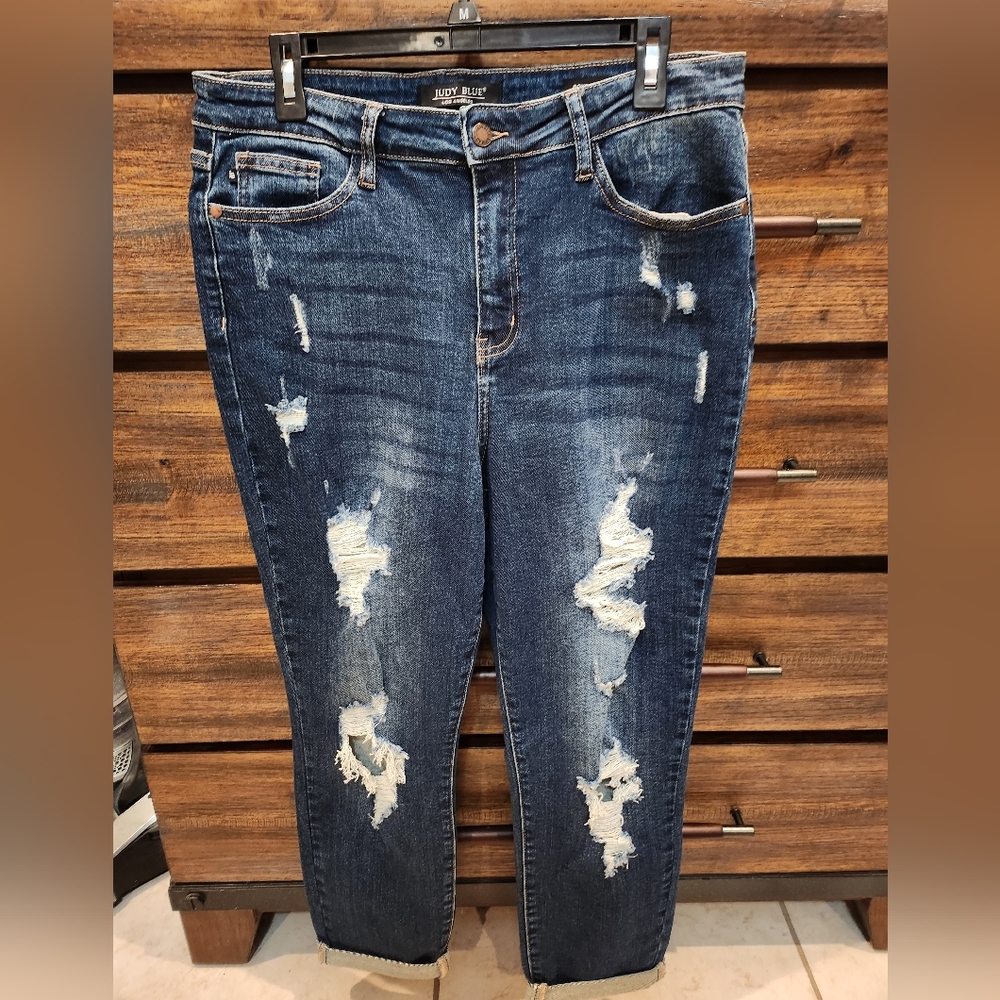 Judy Blue Jeans Boyfriend fit size 13 NWOT